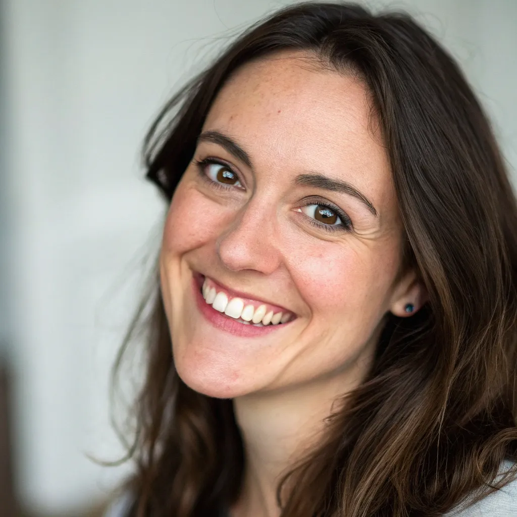 Sarah J. smiling portrait